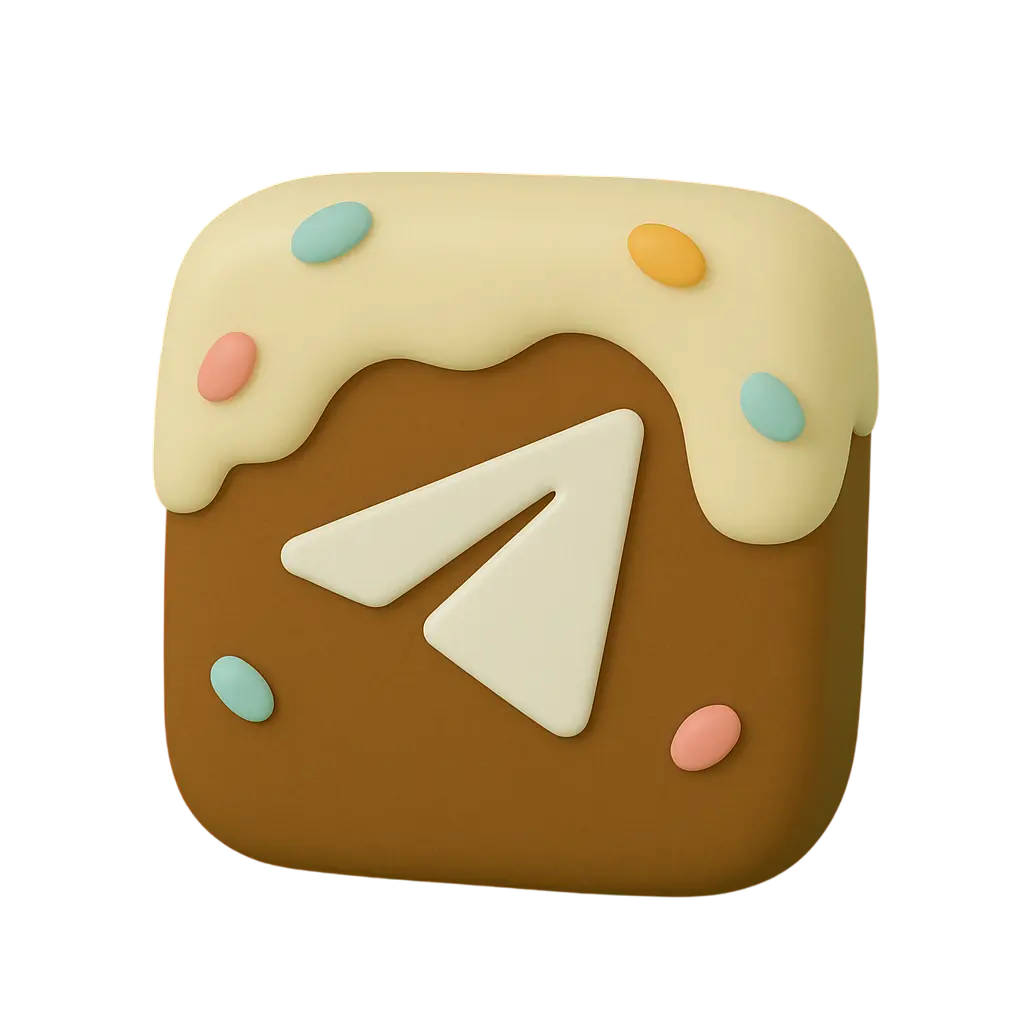 Telegram Cake